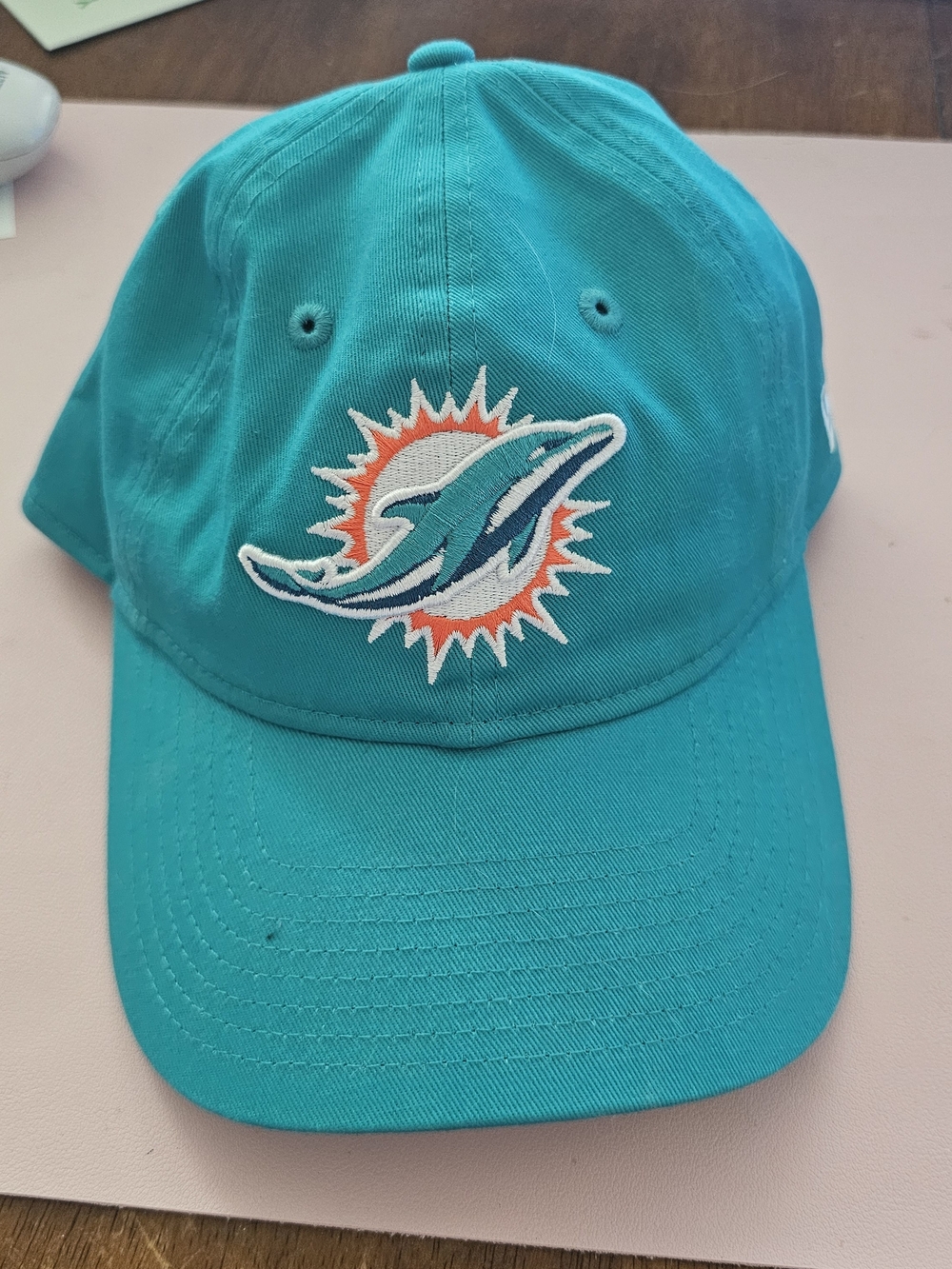 New Era Teal and Orange 9TWENTY Miami Dolphins Cap